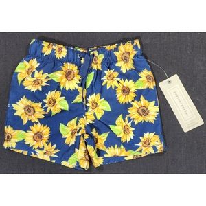 Swim Shorts, Size 3-6 months, Peyton & Parker, Family Swimwear, Sunflowers